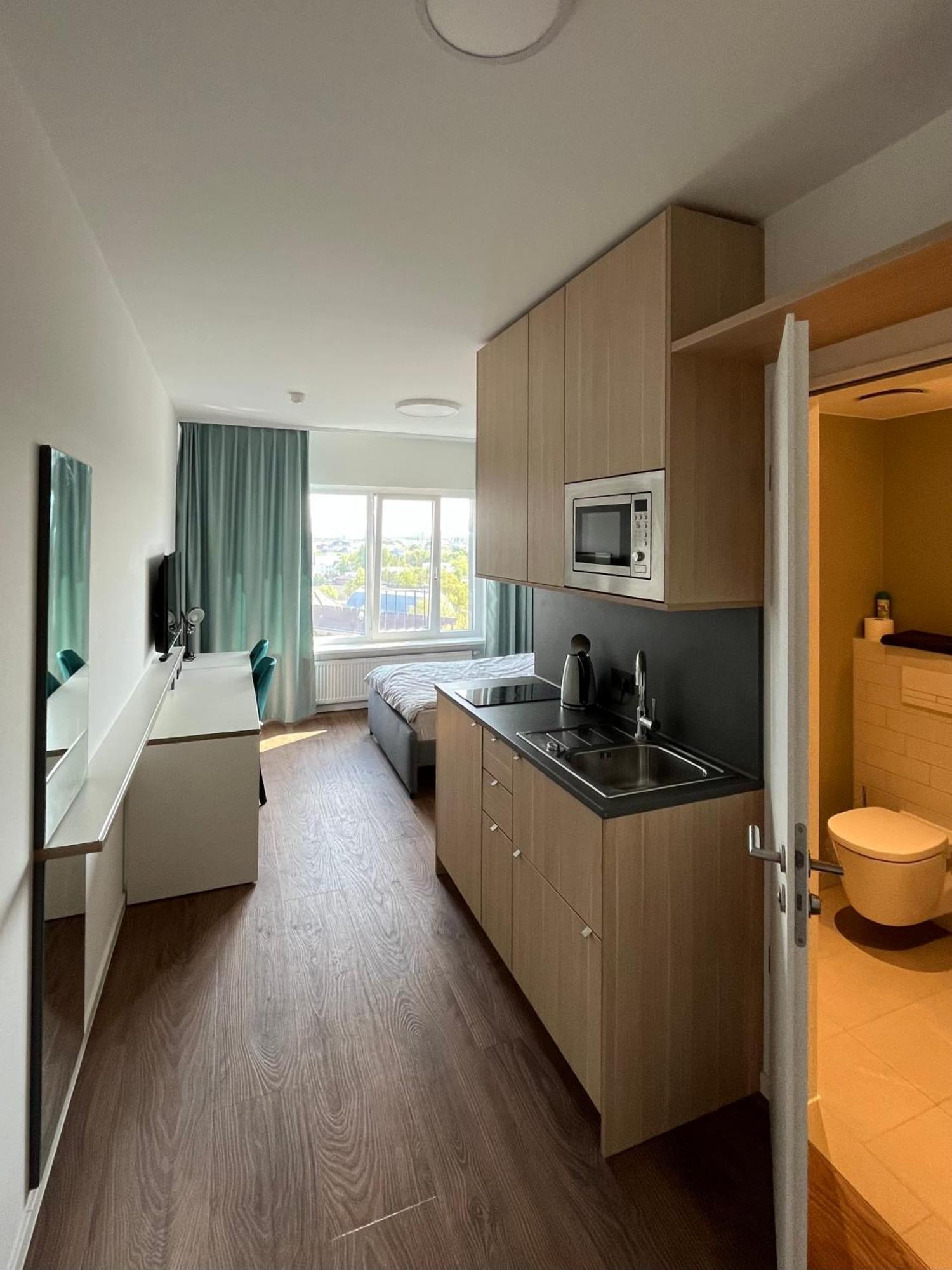 Studio Apartment Uber Den Wolken Berlin Eksteriør bilde